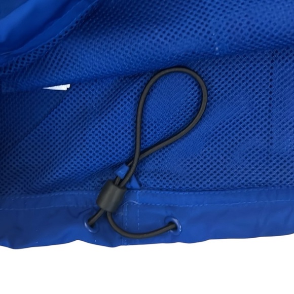 Seton Hall Pirates Track Jacket Baggy 1/4 Zip Adidas Blue/White Climaproof Large - Picture 6 of 11